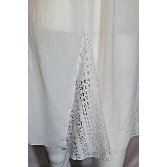 Apt. 9 Intimates Bridal Razer Back Baby Doll Nightgown - Size L - Picture 8 of 10